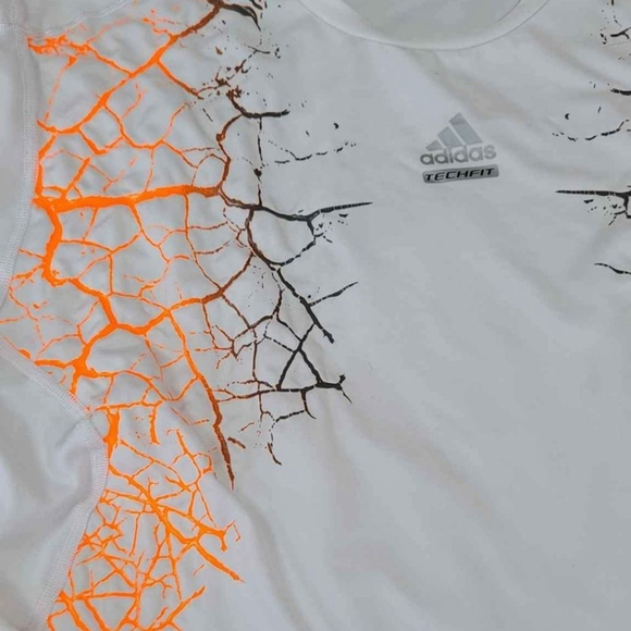 Adidas XL Climalite Men's Shirt Short Sleeve - Picture 9 of 9